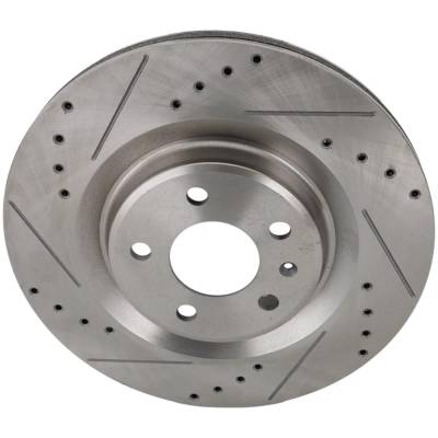 New Performance Brake Disc Compatible With Audi A5 Quattro Komfort 4 Cyl 2.0L A7 Sportback Premium