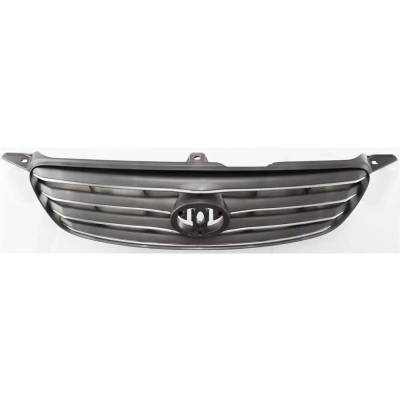 Rareelectrical - New Painted Gray Grille Assembly Compatible With Toyota Corolla S 4 Cyl 1.8L Corolla Ce 4 Cyl 1.8L - Image 6