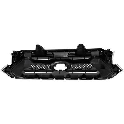 Rareelectrical - New Chrome Shell Grille Assembly Compatible With Toyota Tacoma Base 4 Cyl 2.7L Tacoma X-Runner 6 Cyl - Image 4