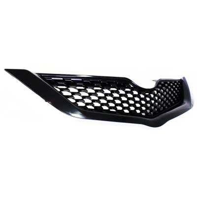 Rareelectrical - New Textured Black Grille Assembly Compatible With Toyota Yaris S 4 Cyl 1.5L Yaris Base 4 Cyl 1.5L - Image 3