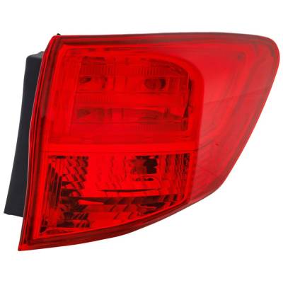 Rareelectrical - Tail Light Compatible With 2013-2015 Acura Rdx 3.5L V6 J35y2 Right Passenger Side 279Hp Replaces - Image 1