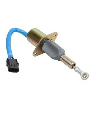 Fuel Shutdown Solenoid Compatible With Cummins 6Bt 5.9L 6Ct 8.3L Hyundai R300 Komatsu Pc360-7