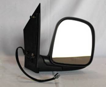 New Rh Door Mirror Compatible With Gmc 96-02 Savana 1500 2500 3500 Power W/ Heat Gm1321228 15768771