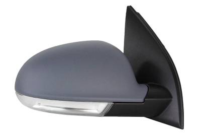 Rareelectrical - Right Passenger Side Door Mirror Compatible With 2006-2009 Volkswagen Gti Volkswagen Rabbit Power - Image 2