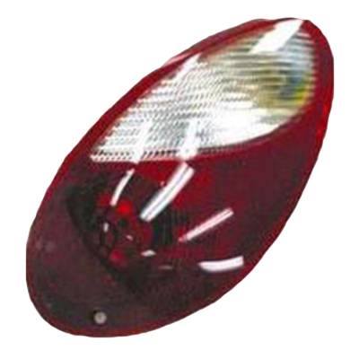 New Passenger Right Side Rear Tail Light W/Bulbs Compatible With 2006-2010 Chrysler Pt Cruiser Base