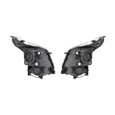 Rareelectrical - New Pair Of Headlights Fits Cadillac Srx 2014-2016 23315409 Gm2502432 Halogen - Image 2