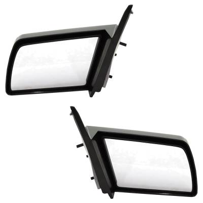 New Pair Of Mirror Compatible With Chevrolet C1500 Wt 8 Cyl 5.0L K2500 Base 8 Cyl 6.5L 1988-2000 By