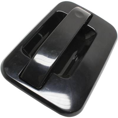 Rareelectrical - Left Rear Exterior Door Handle Compatible With 2004-2022 Ford F-150 Smooth Black Without Key Hole - Image 3