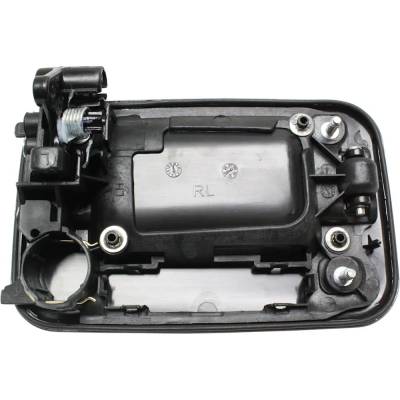 Rareelectrical - Left Rear Exterior Door Handle Compatible With 2004-2022 Ford F-150 Smooth Black Without Key Hole - Image 4