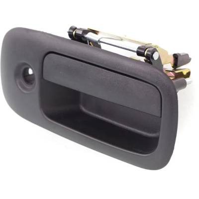 Rareelectrical - Rear Passenger Side Exterior Door Handle Compatible With 2010-2023 Gmc Savana Textured Black With - Image 2