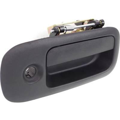 Rareelectrical - Rear Passenger Side Exterior Door Handle Compatible With 2010-2023 Gmc Savana Textured Black With - Image 3