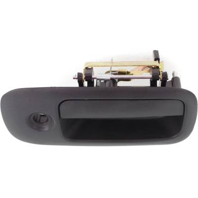 Rareelectrical - Rear Passenger Side Exterior Door Handle Compatible With 2010-2023 Gmc Savana Textured Black With - Image 4