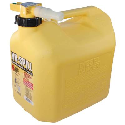 5 Gallon Diesel Can Professional Quality Push Button Control Auto Flow Stop Compatible With No-Spill