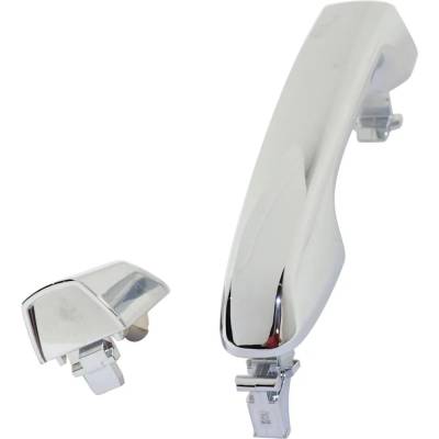 Rareelectrical - Front Passenger Side Exterior Door Handle Compatible With 2009-2021 Toyota Land Cruiser Lexus Gx460 - Image 2