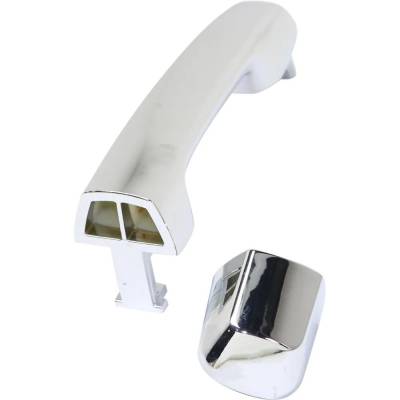 Rareelectrical - Front Passenger Side Exterior Door Handle Compatible With 2009-2021 Toyota Land Cruiser Lexus Gx460 - Image 3
