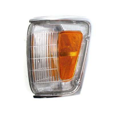 New Left Driver Side Front Corner Parking Light Assembly Compatible With 1989-1991 Toyota Pickup 4Wd