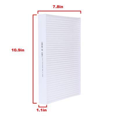 Rareelectrical - New Cabin Air Filter Compatible With 2011-2016 Dodge Challenger 68071668Aa Cf11668 C26176 - Image 3
