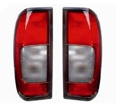 New Pair Of Tail Lights Compatible With Nissan Frontier 3.3L V6 3275Cc 2000 2001 By Part Numbers