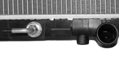 Rareelectrical - New Radiator Assembly Compatible With Nissan 03-07 Murano 3.5L V6 3498Cc W/Automatic Cvt Trans 2983 - Image 2