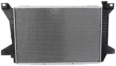 Rareelectrical - New Radiator Assembly Compatible With Ford 87-97 Bronco F150 F250 F350 F450 5.0L 5.4L 45.8L V8 - Image 2