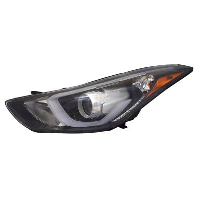 New Left Head Light Compatible With Hyundai Elantra Gl Gls 2014-2016 92101-3Y510 921013Y510