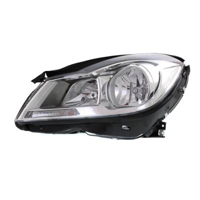 New Passenger Side Headlight Compatible With Mercedes Benz C180 C250 Sedan 2012 2013 2014 Mb2503187