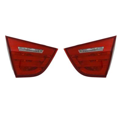 New Pair Inner Tail Lights Compatible With Bmw 328I Xdrive Sedan 2009 2010 2011 63217289428