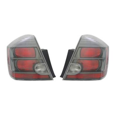 New Pair Of Tail Lights Compatible With Nissan Sentra Custom Emotion 2010-2012 26550-Zt50b Ni2800188