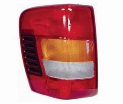 Tail Light Lens Housing Left Side Compatible With 2002-2004 Jeep Grand Cherokee Wj Laredo Limited