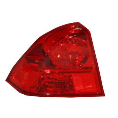New Left Outer Tail Light Compatible With Honda Civic Sedan 2003 2004 2005 By Part Numbers