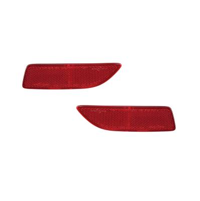 New Pair Of Reflector Lights Compatible With Toyota Corolla 2011-2013 81910-02130 8192002030