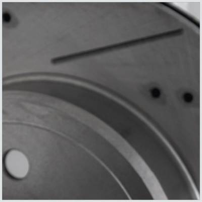 RAREELECTRICAL - New Cross-Drilled Brake Disc Compatible With Chrysler Dodge 300 C Luxury 6 Cyl 3.6L Magnum Se 6 Cyl - Image 3
