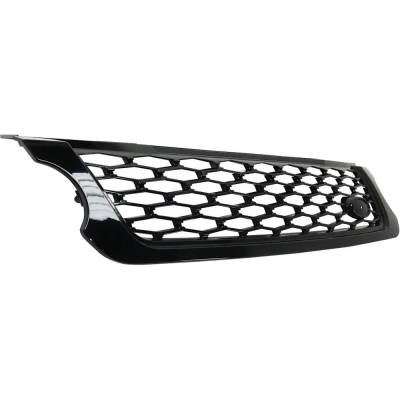 RAREELECTRICAL - New Black Grille Assembly Compatible With Land Rover Range Rover Sport Svr 8 Cyl 5.0L 2015-2017 By - Image 2