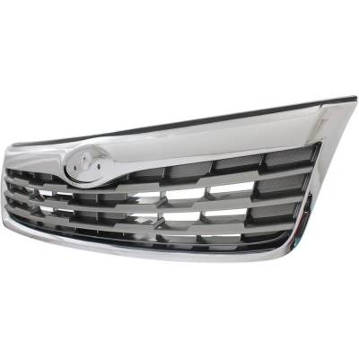 RAREELECTRICAL - New Chrome Shell Grille Assembly Compatible With Subaru Forester Xt Touring 4 Cyl 2.5L Forester Xt - Image 2