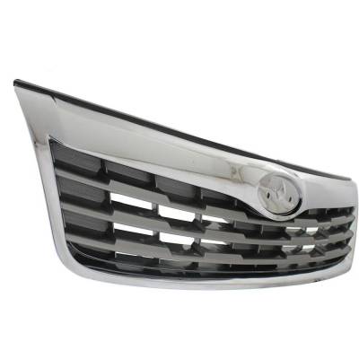 RAREELECTRICAL - New Chrome Shell Grille Assembly Compatible With Subaru Forester X Touring 4 Cyl 2.5L Forester X 4 - Image 3