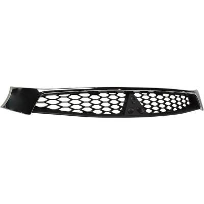 Rareelectrical - New Textured Black Grille Assembly Compatible With Mitsubishi Lancer Se Limited Edition 4 Cyl 2.0L - Image 2