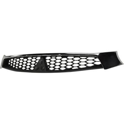 Rareelectrical - New Textured Black Grille Assembly Compatible With Mitsubishi Lancer Se 4 Cyl 2.4L Lancer Se Limited - Image 3