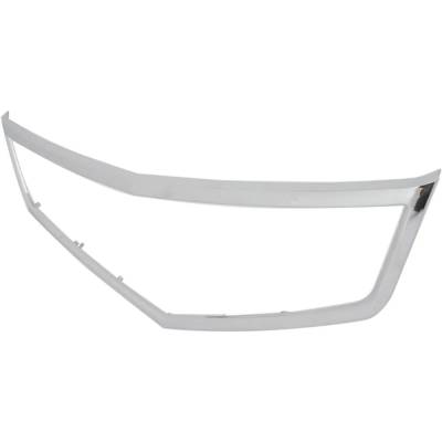 Rareelectrical - New Center Grille Trim Compatible With Acura Tsx Base 4 Cyl 2.4L 2006-2008 Ac1210108 71122Seca02 - Image 2