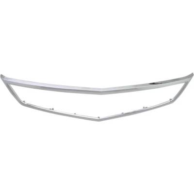 Rareelectrical - New Center Grille Trim Compatible With Acura Tsx Base 4 Cyl 2.4L 2006-2008 Ac1210108 71122Seca02 - Image 5