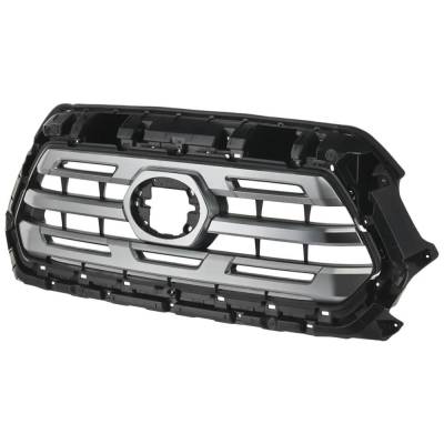 Rareelectrical - Paint To Match Grille Assembly Compatible With Toyota Tacoma Limited 6 Cyl 3.5L 2018-2019 By - Image 2