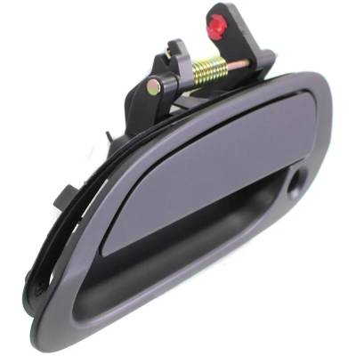 Rareelectrical - Left Front Exterior Door Handle Compatible With 1998-2002 Honda Accord Primed Paintable With Key - Image 3