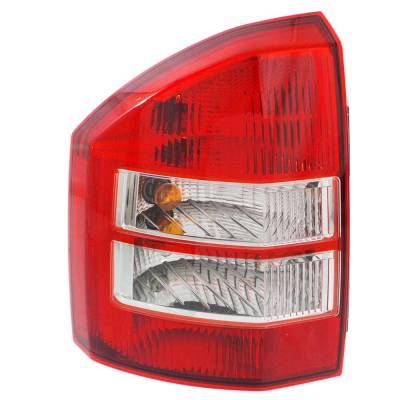 Tail Light Compatible With 2007-2010 Jeep Compass 2.0L 2.4L I4 Ecn Ed3 Left Driver Side Halogen