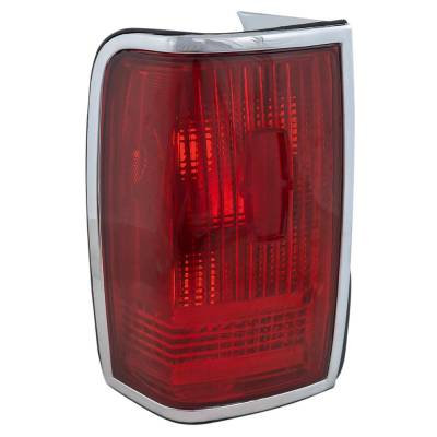 Rareelectrical - Tail Light Compatible With 1990-1997 Lincoln Town Car 4.6L V8 Romeo Left Driver Side 210Hp Replaces - Image 1