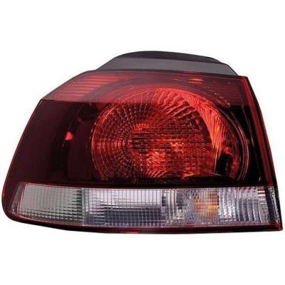 Tail Light Compatible With 2010-2014 Volkswagen Gti Golf City Golf Sportwagen Golf Golf R 2.5L 2.0L