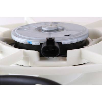 Rareelectrical - Engine Cooling Fan Motor Assembly Compatible With 2002-2006 Toyota Camry 2.4L 3.0L L4 V6 16361-21030 - Image 4
