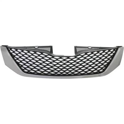 Chrome Shell Grille Assembly Compatible With Toyota Sienna Se 6 Cyl 3.5L 2011-2017 By To1200356