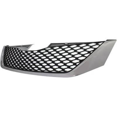 Rareelectrical - Chrome Shell Grille Assembly Compatible With Toyota Sienna Se 6 Cyl 3.5L 2011-2017 To1200356 - Image 2