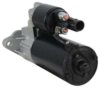 Rareelectrical - New Starter Motor Compatible With Audi A3 Tt Quattro Volkswagen Beetle Eos Golf Jetta Passat - Image 2
