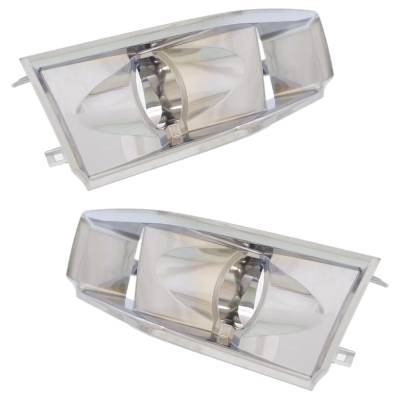 Rareelectrical - New Front Left And Front Right Fog Light Trim Compatible With Cadillac Cts 3.0L 6 Cyl 3.0L Cts - Image 2