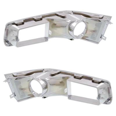 Rareelectrical - New Front Left And Front Right Fog Light Trim Compatible With Cadillac Cts 3.0L 6 Cyl 3.0L Cts - Image 5